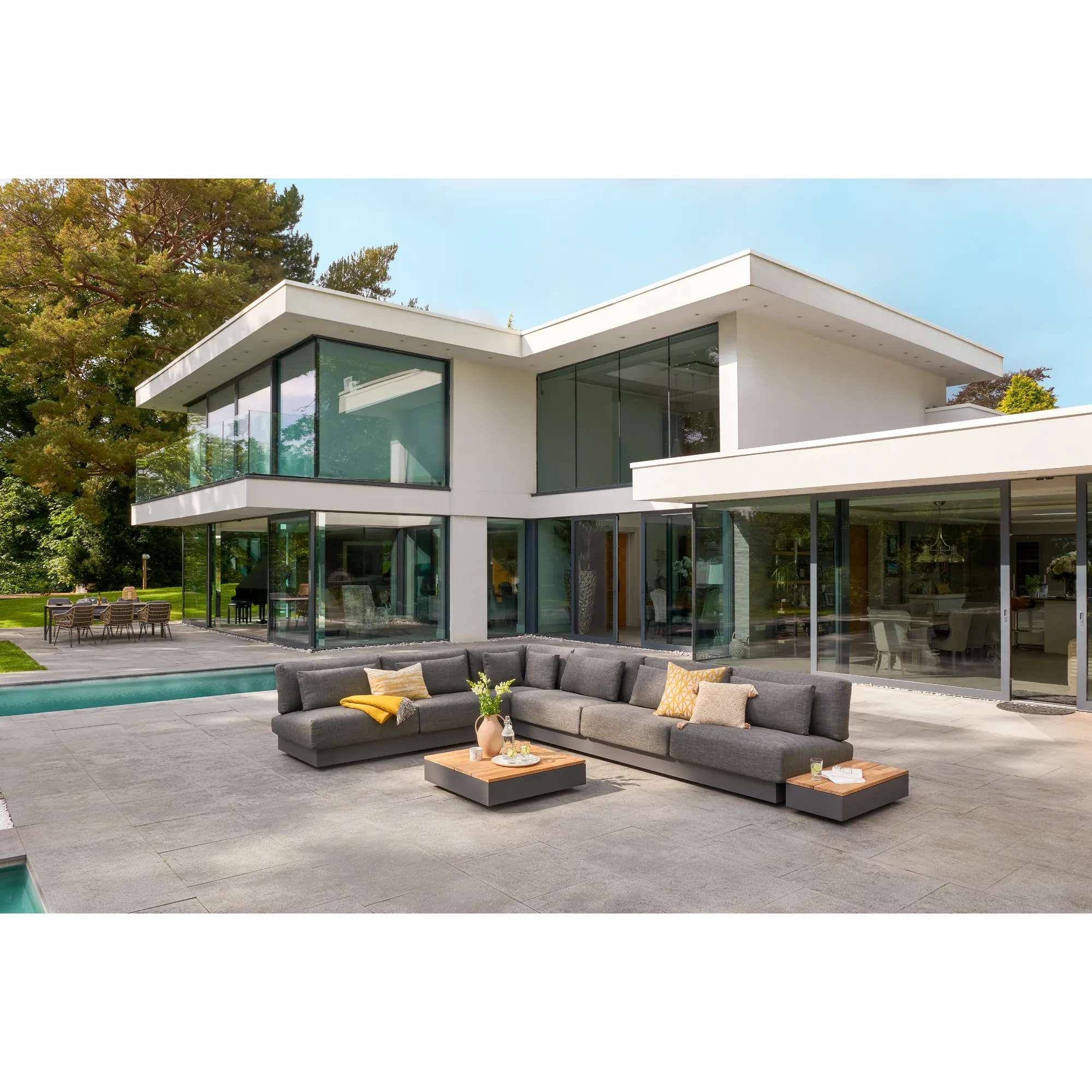 Ibiza Corner With 5 Cushions