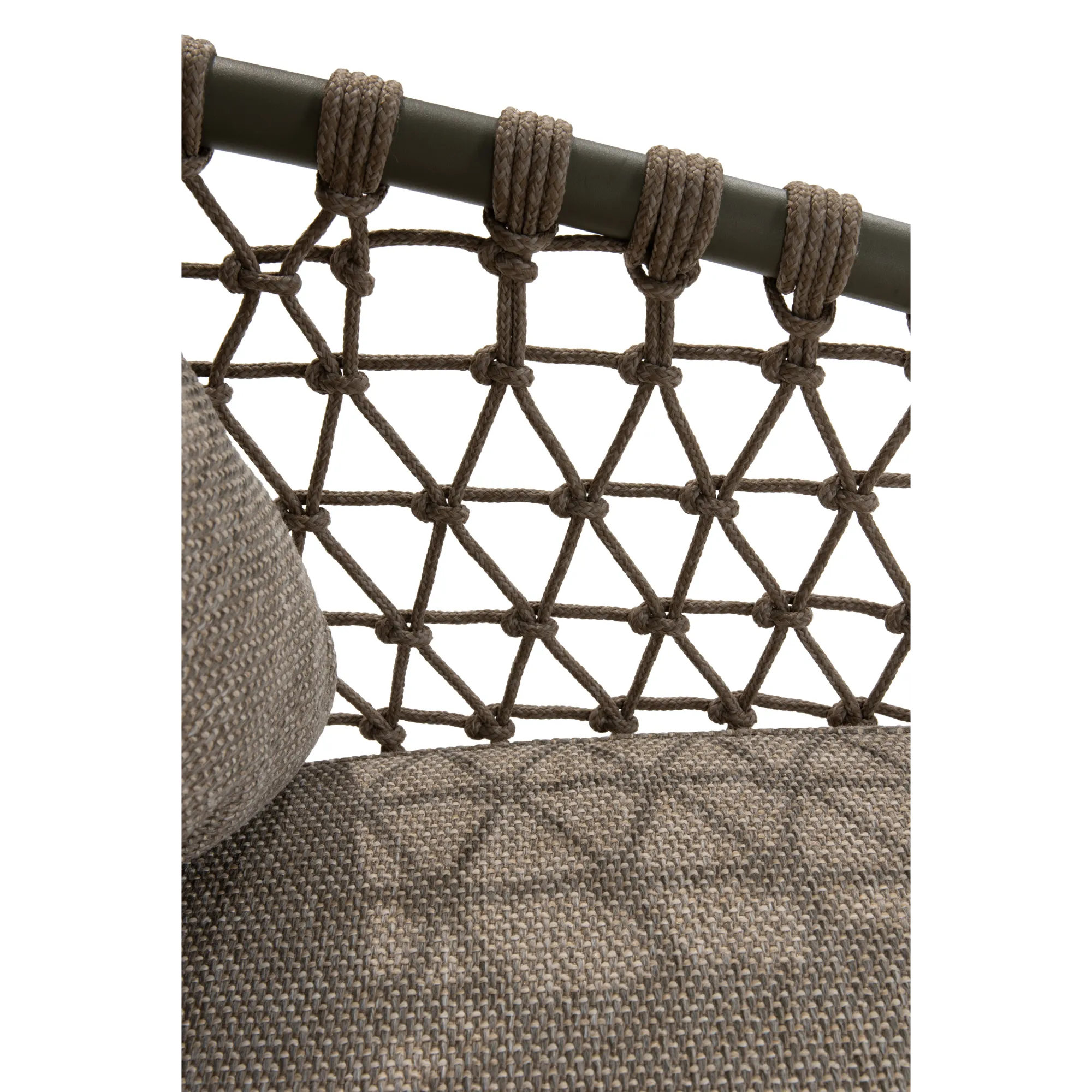 4 Season Outdoor Jura Living Chair Olive With 2 Cushions