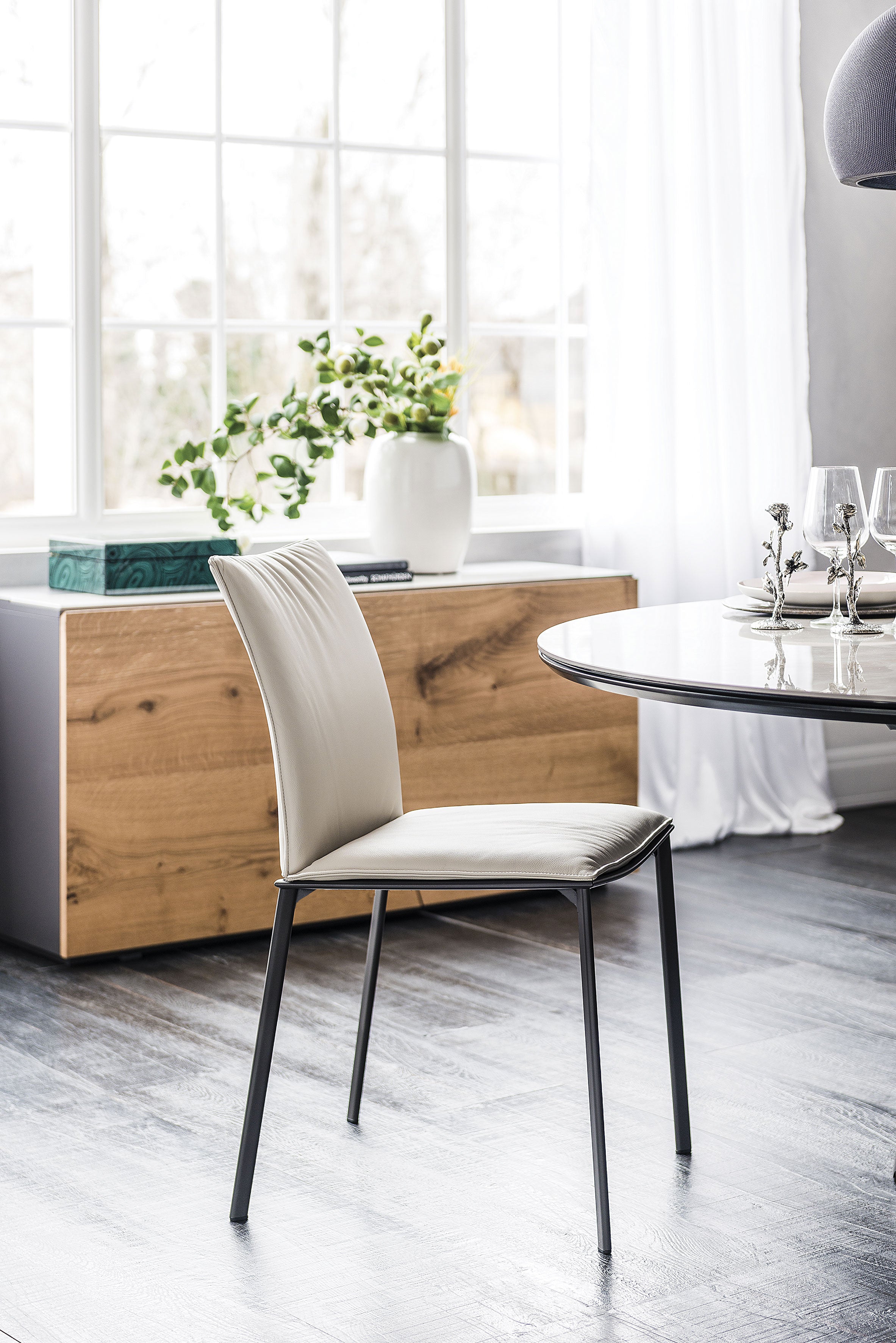 Cattelan Italia Rita Chair With Steel Frame