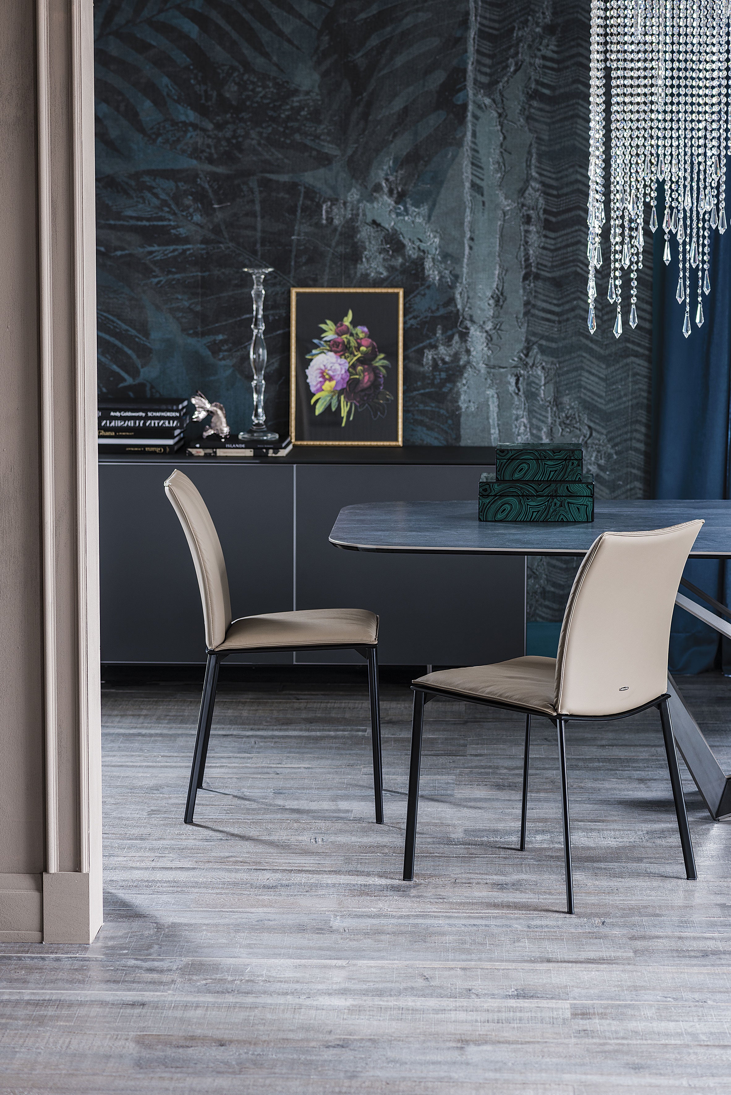 Cattelan Italia Rita Chair With Steel Frame