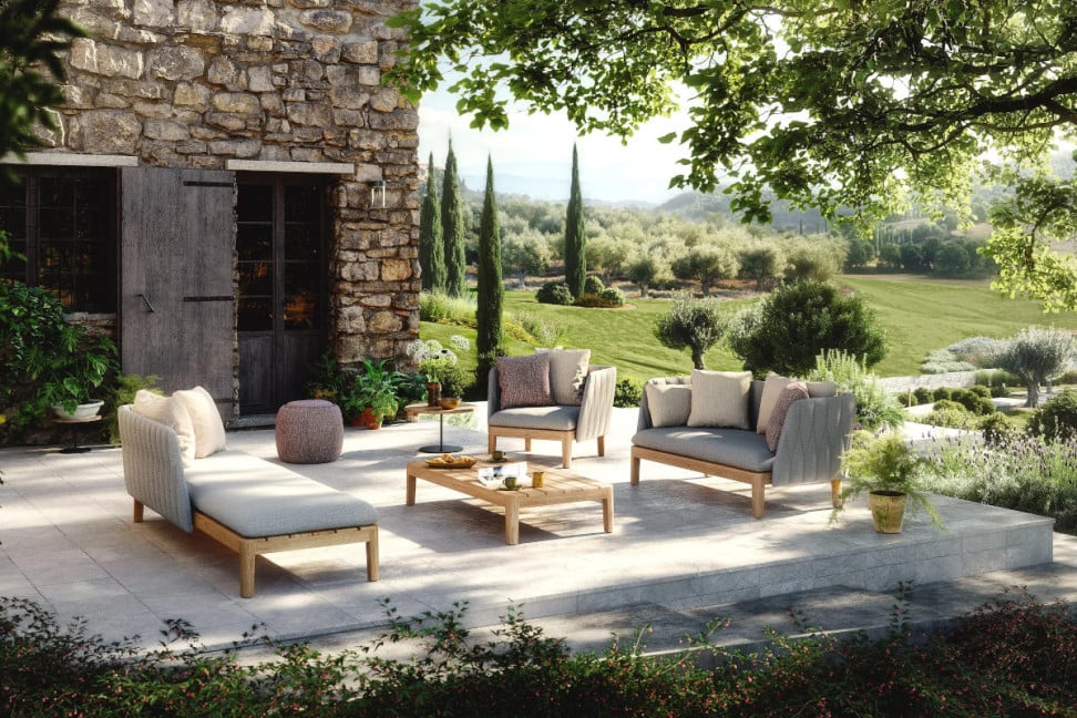 Royal Botania Calypso 3-Seater Sofa – Right Arm & Full Backrest Module