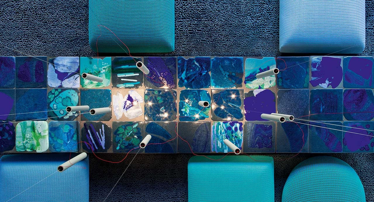 Paola Lenti Sciara Side Tables