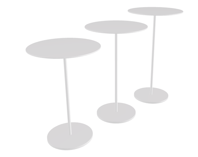 Cattelan Italia Gliss Coffee Table Set of 3 Ø35