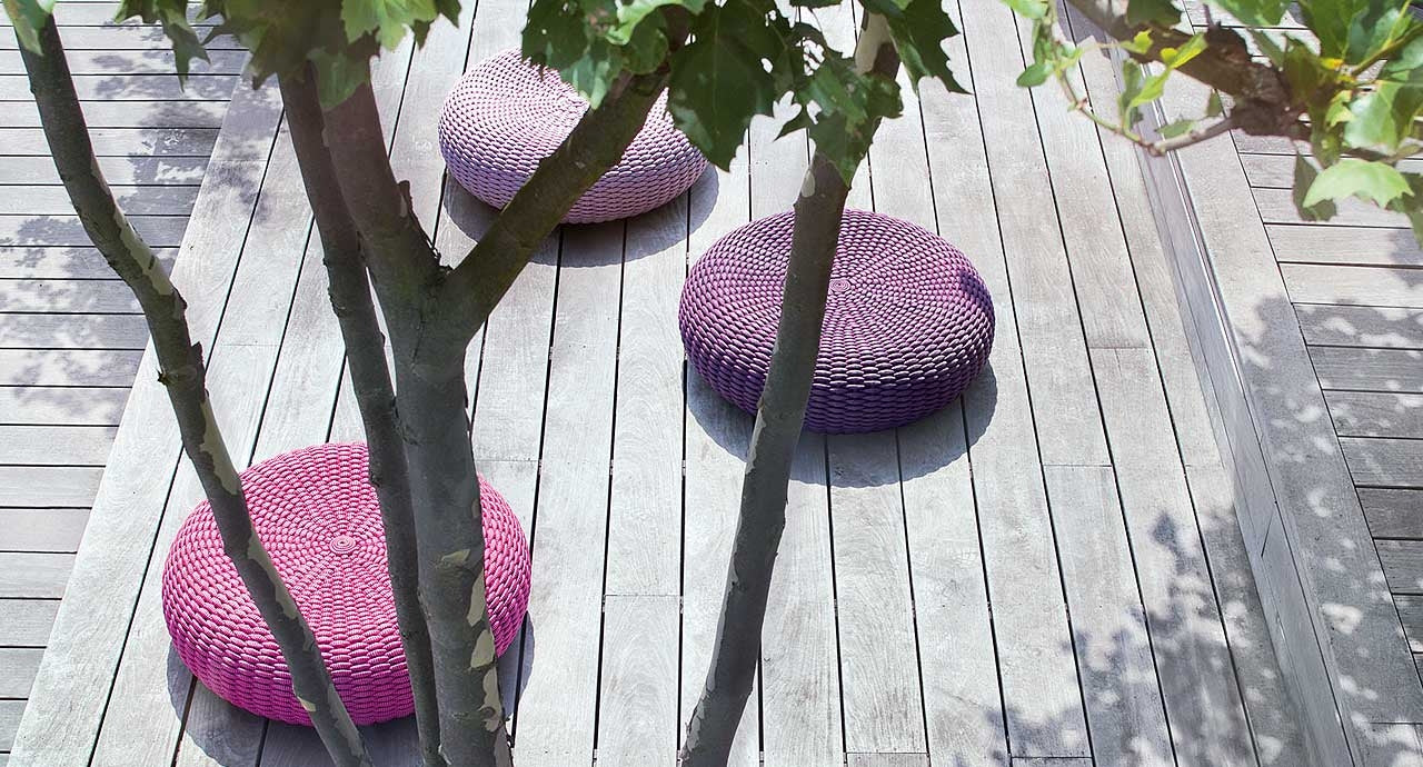 Paola Lenti Shell Poufs
