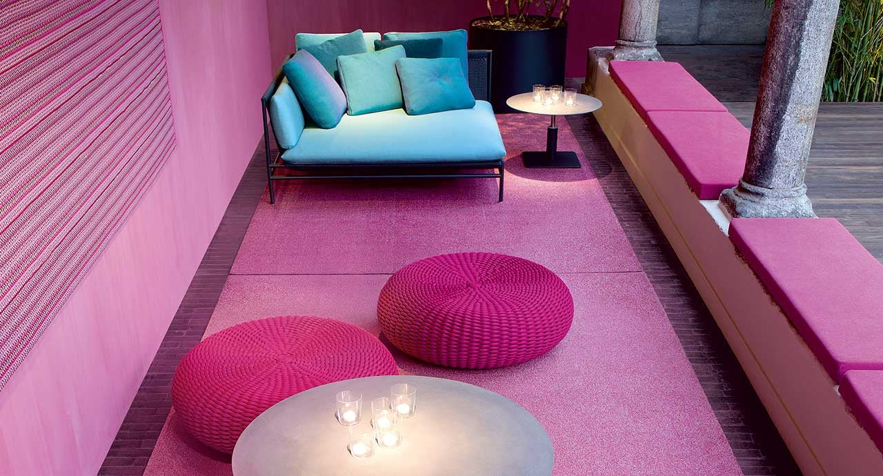 Paola Lenti Shell Poufs