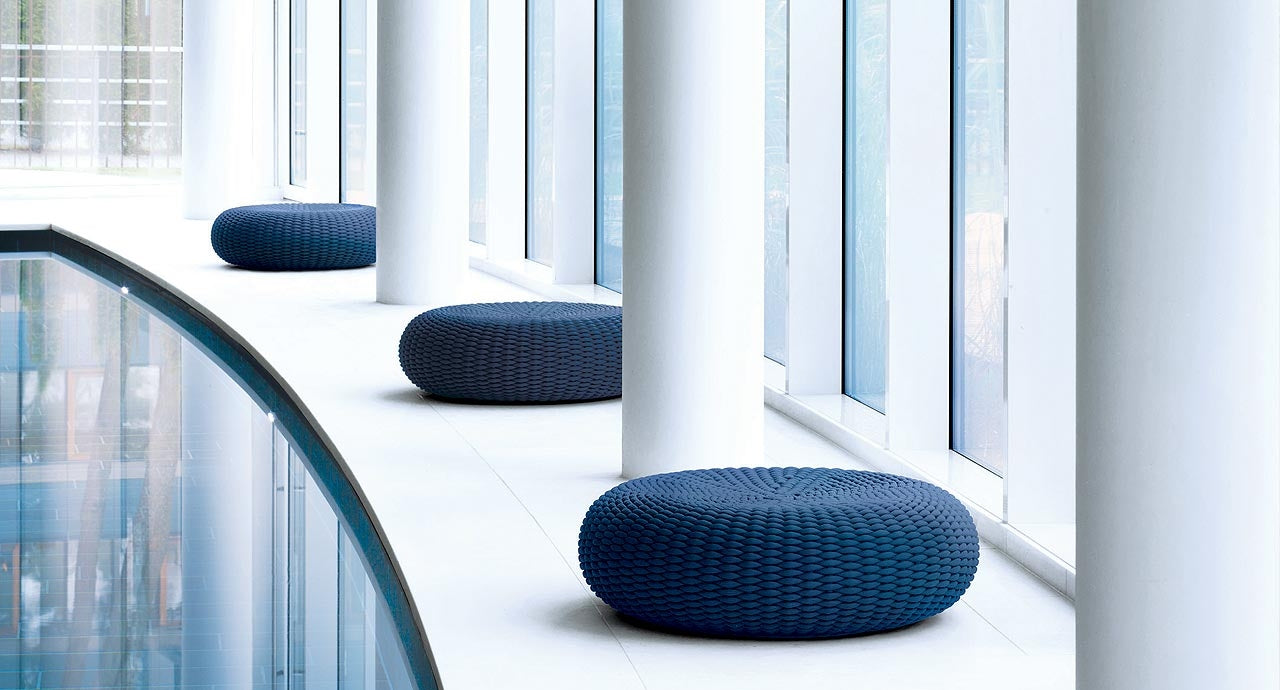 Paola Lenti Shell Poufs
