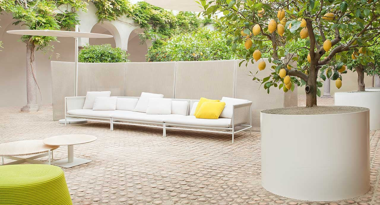 Paola Lenti Shield Landscape Planter Pots