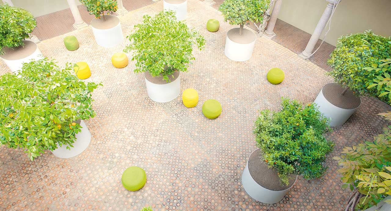 Paola Lenti Shield Landscape Planter Pots