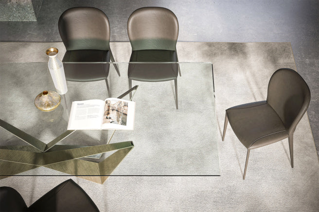 Cattelan Italia Skorpio Glass Dining Table – Fast Delivery