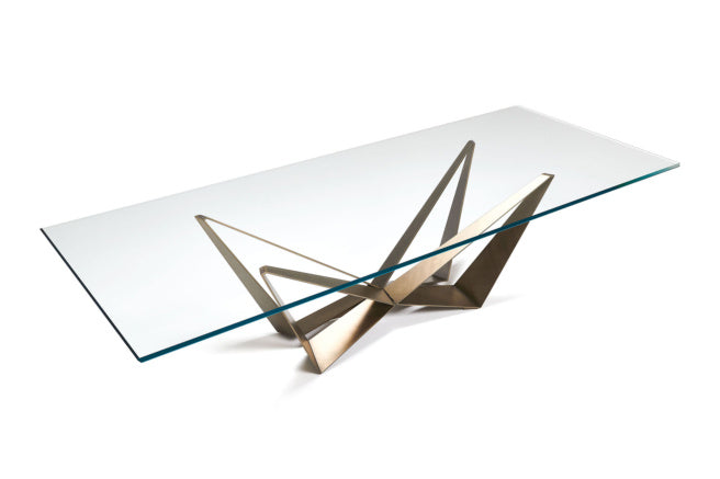Cattelan Italia Skorpio Glass Dining Table – Fast Delivery