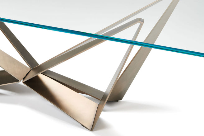Cattelan Italia Skorpio Glass Dining Table – Fast Delivery