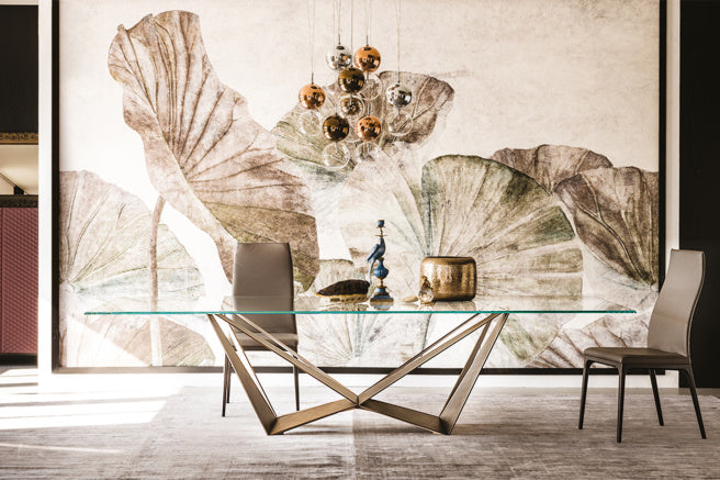 Cattelan Italia Skorpio Glass Dining Table – Fast Delivery