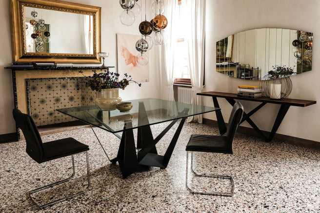 Cattelan Italia Skorpio Glass Dining Table – Fast Delivery