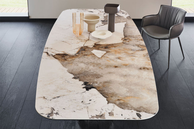 Cattelan Italia Stratos Keramik Rectangular Dining Table – 200×106×75h