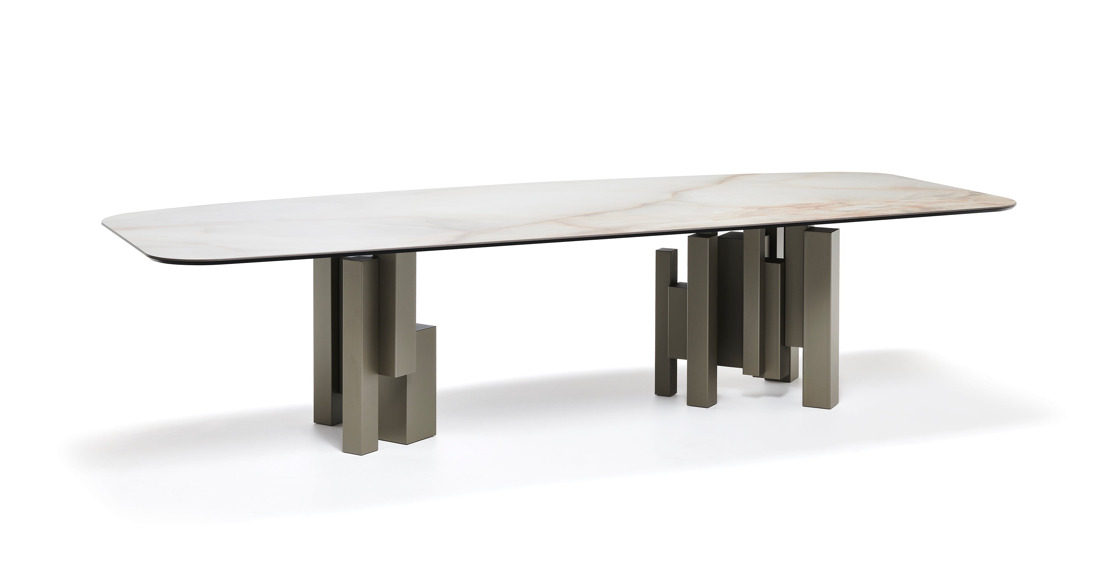 cattelan italia skyline keramik premium Console with Base