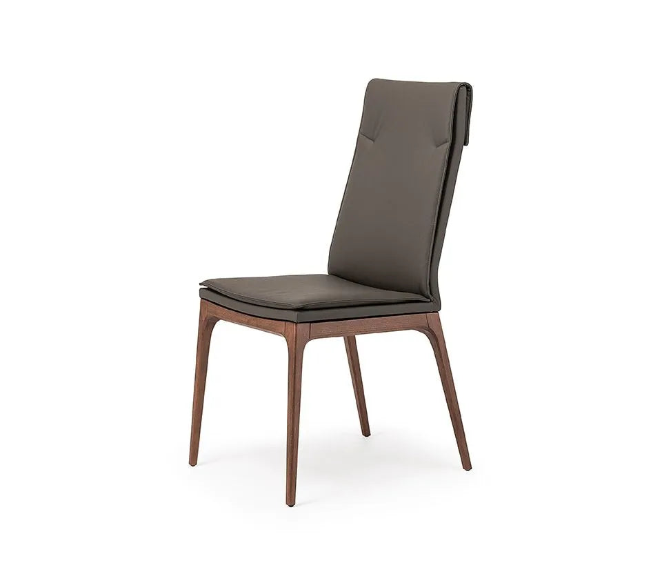 Cattelan Italia Sofia High Back Dining Chair – Fabric, Micro Nubuk & Synthetic Leather