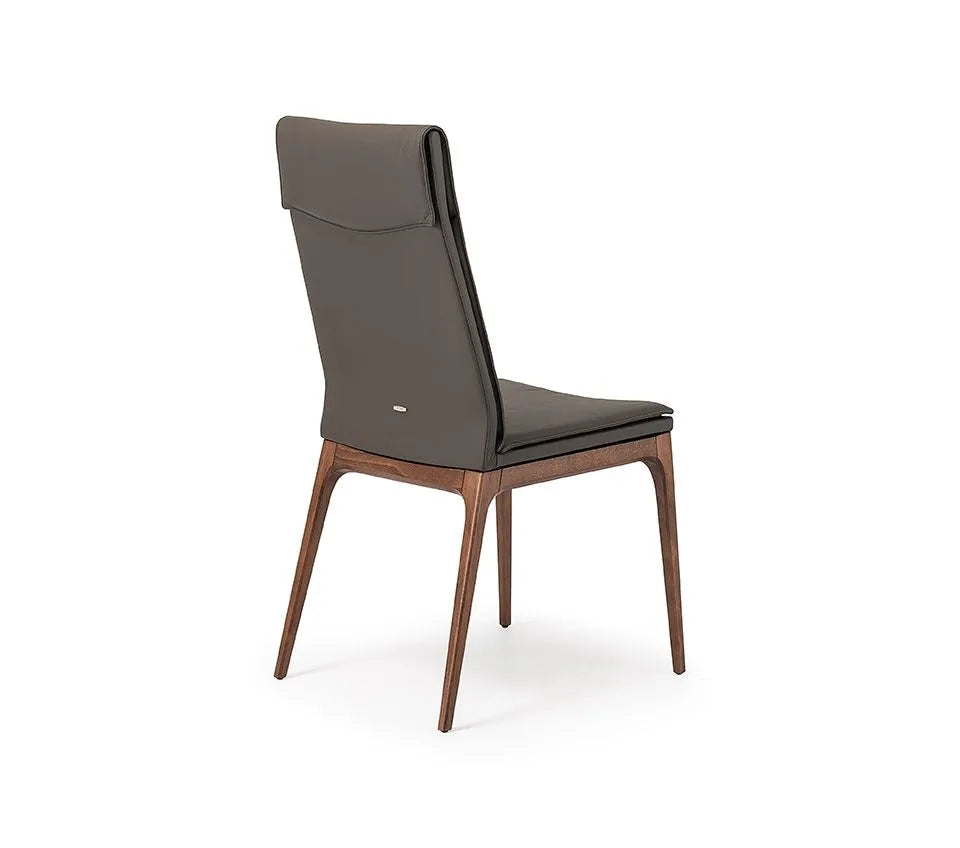 Cattelan Italia Sofia High Back Dining Chair – Fabric, Micro Nubuk & Synthetic Leather