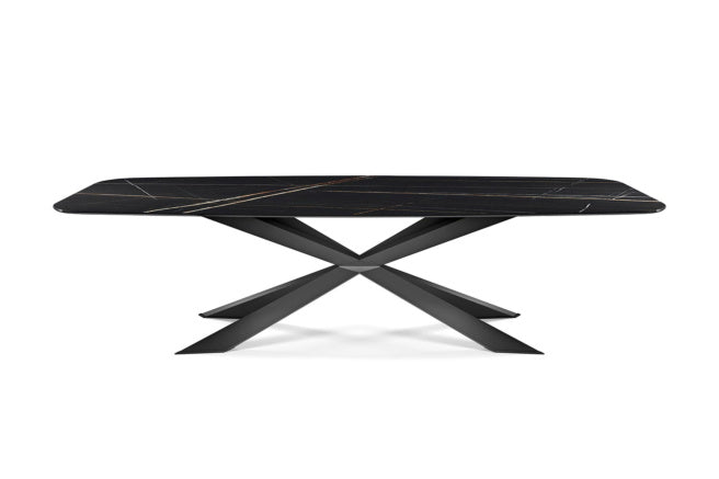 Cattelan Italia Spyder Keramik Barrel Shaped Dining Table