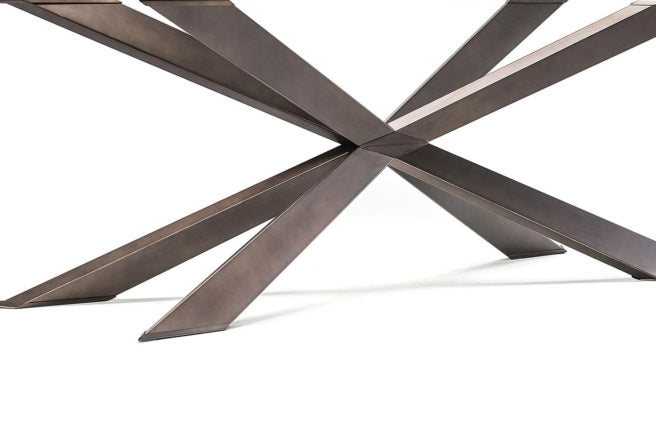 Cattelan Italia Spyder Wood Live Edged Dining Table – Fast Delivery