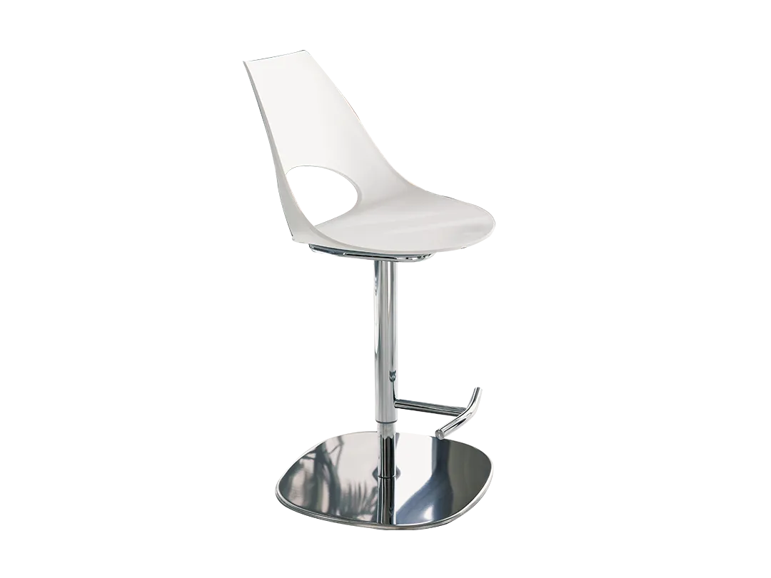 Bontempi Casa Shark Barstool In Polypropylene