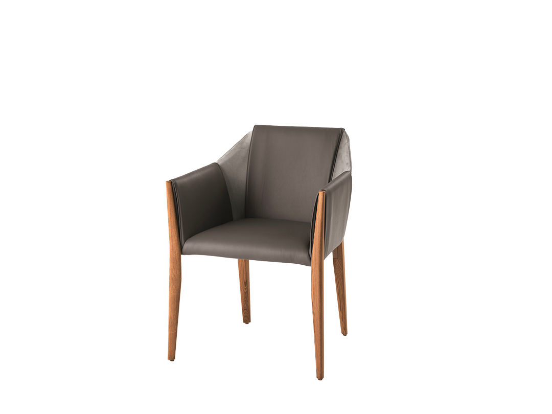 Sveva Chair with Solid wood frame