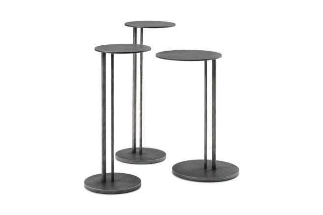 Cattelan Italia Sting Brushed Coffee Table Set Of 3 ø21