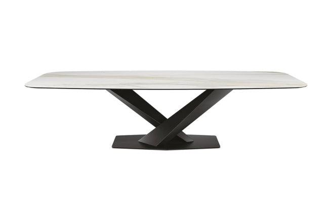 Cattelan Italia Stratos Keramik Rectangular Dining Table – 240x120x75h