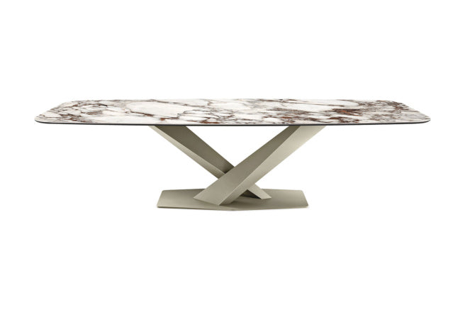Cattelan Italia Stratos Keramik Rectangular Dining Table – 200×106×75h