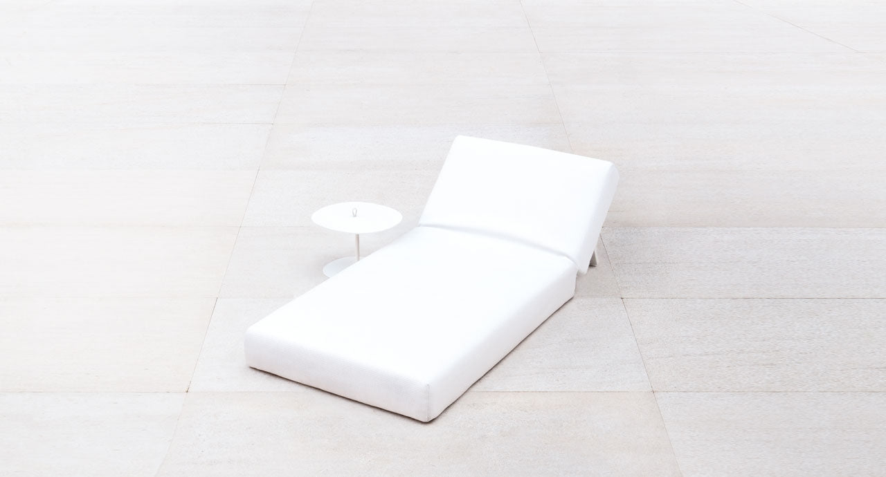 Paola Lenti Swell Sun Bed With Adjustable Backrest