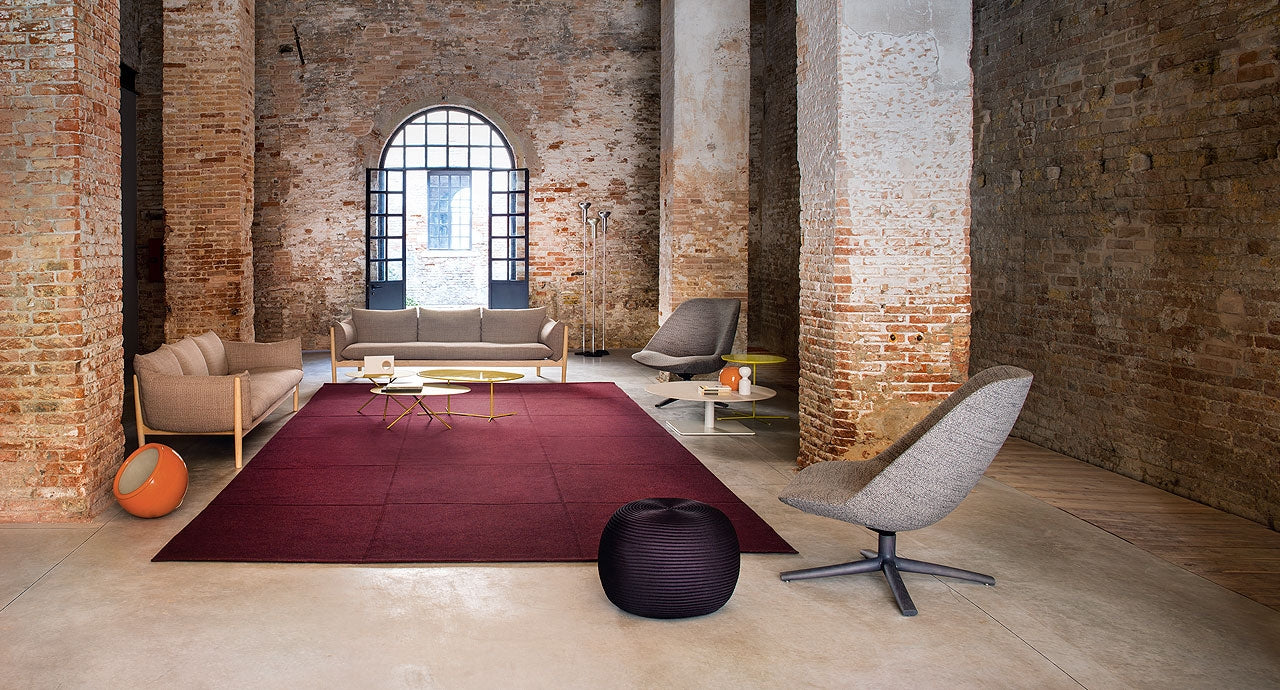 Paola Lenti Quadri Double Felt Rug