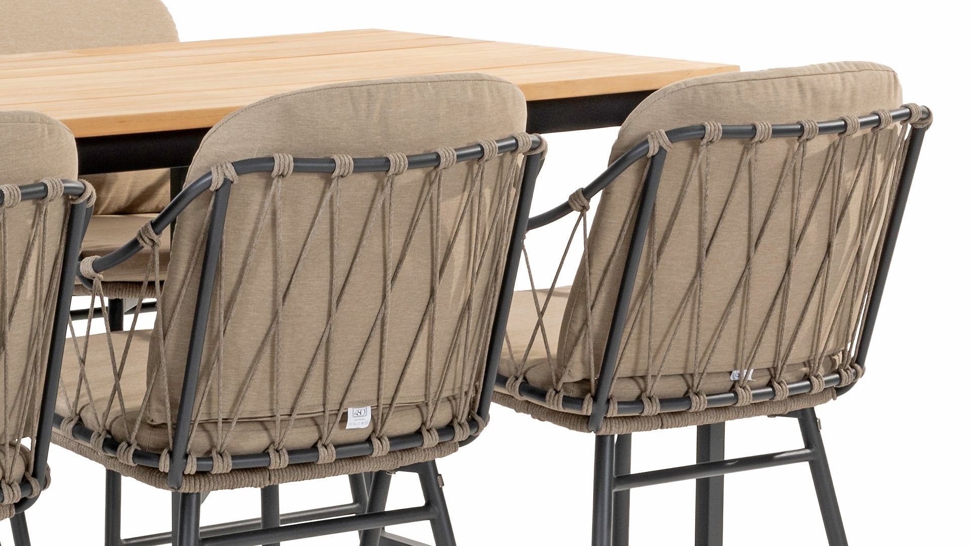 4 Seasons Outdoor Taverne And Prego 6 Seat Bar Set
