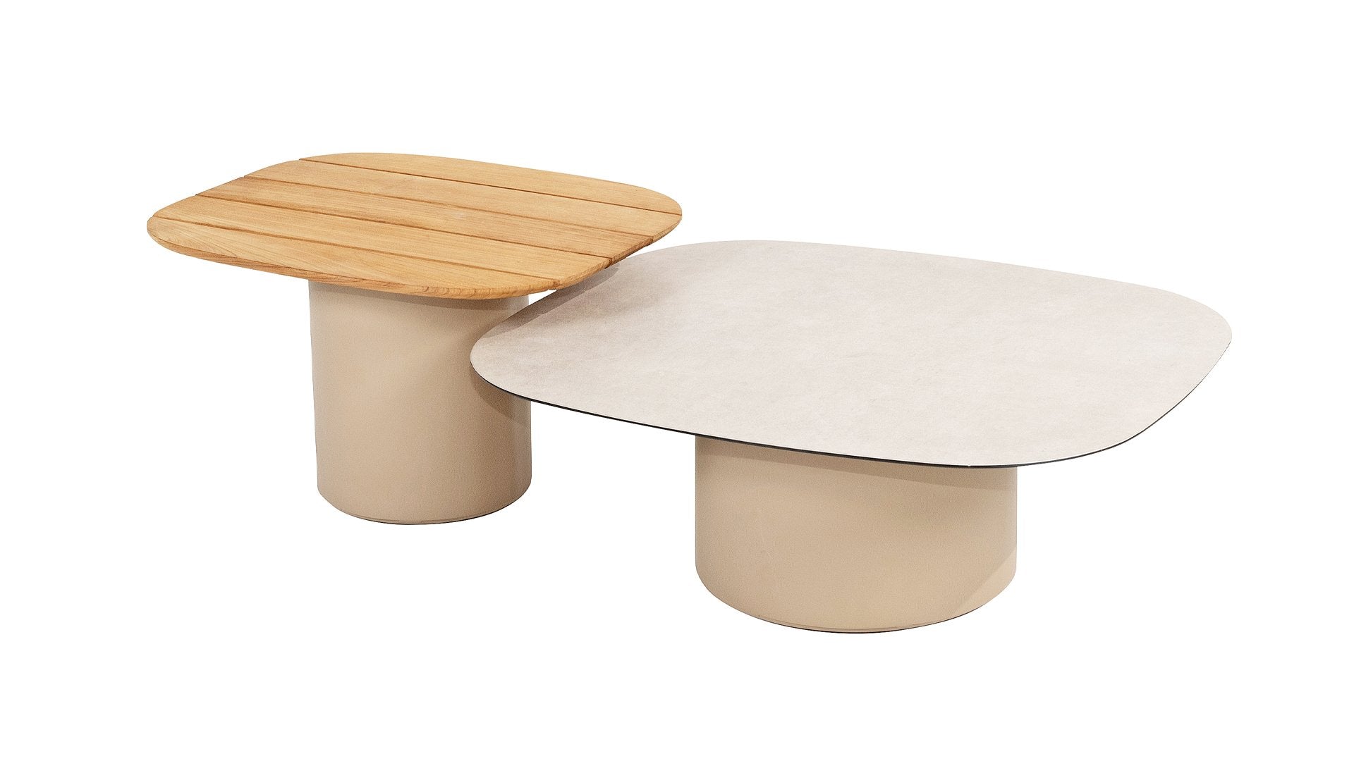 4 Seasons Outdoor Olivia Lounge Set With Demi Coffee Tables