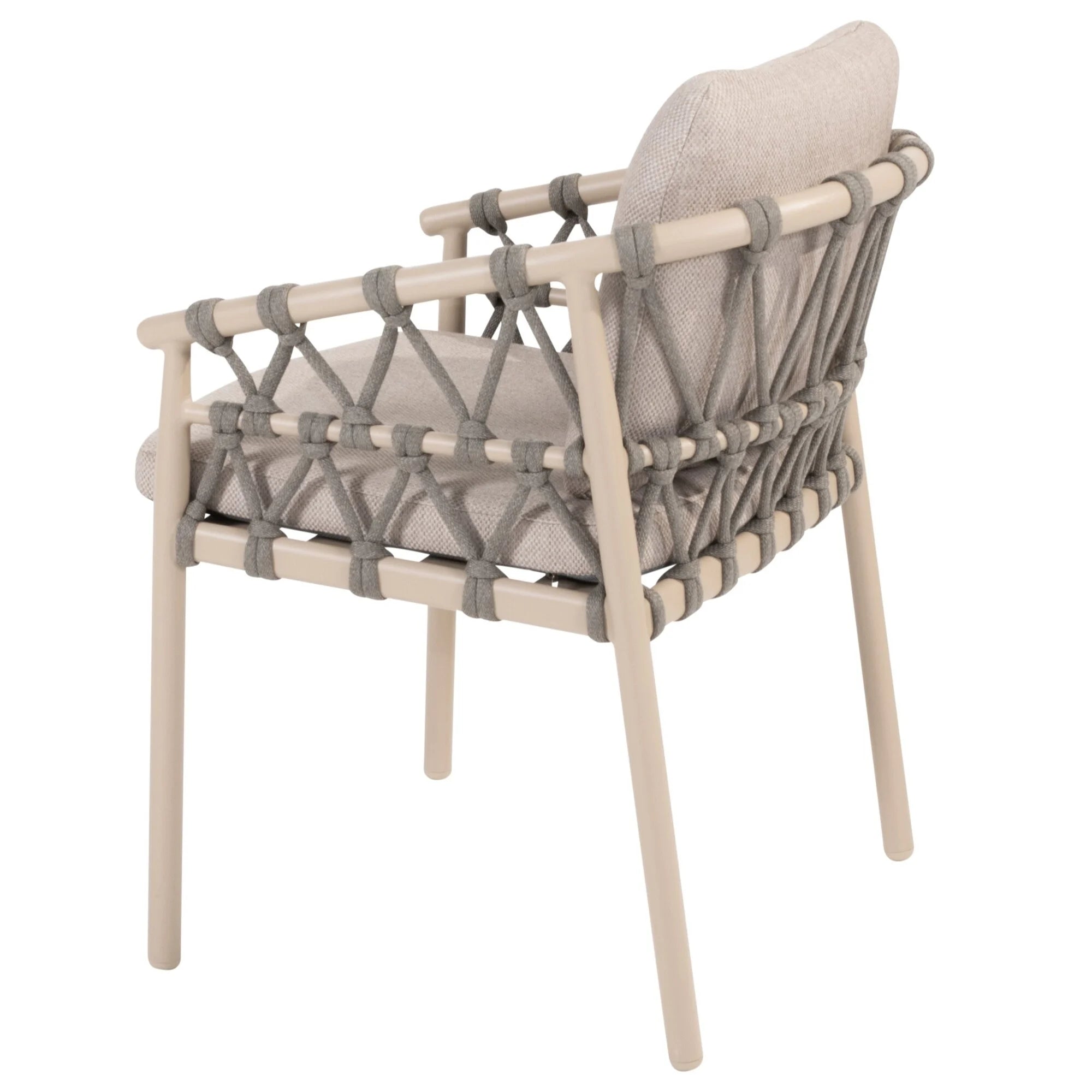 4 Seasons Outdoor Piacenza terre dining chair with 2 cushions