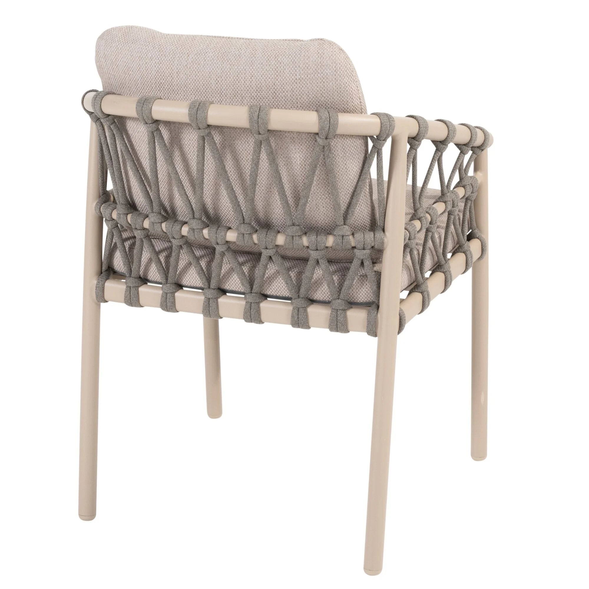 4 Seasons Outdoor Piacenza 6 Seat with Manolo 180cm Barrel Ceramic Dining Table