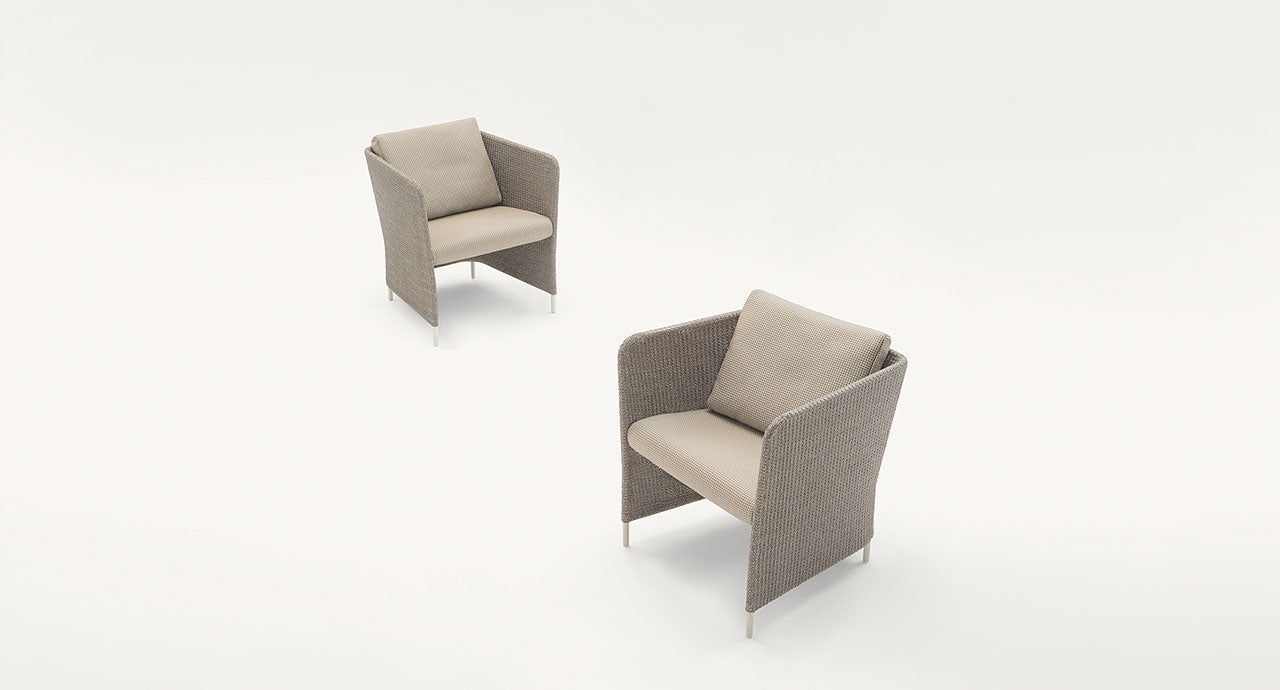 Paola Lenti Teatime Armchairs