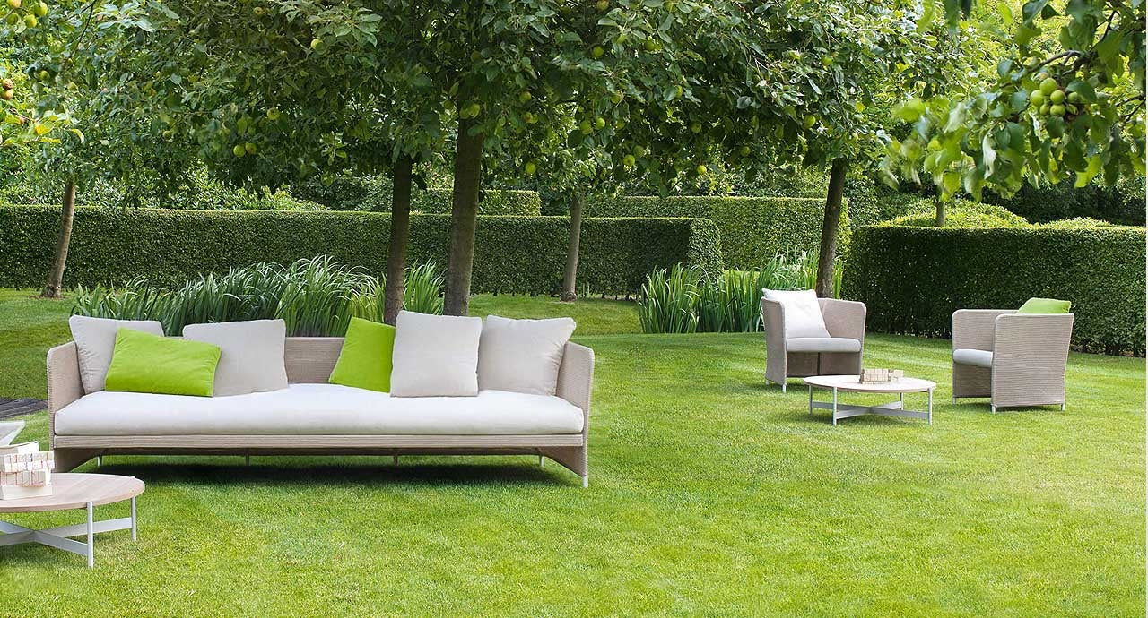 Paola Lenti Teatime Armchairs