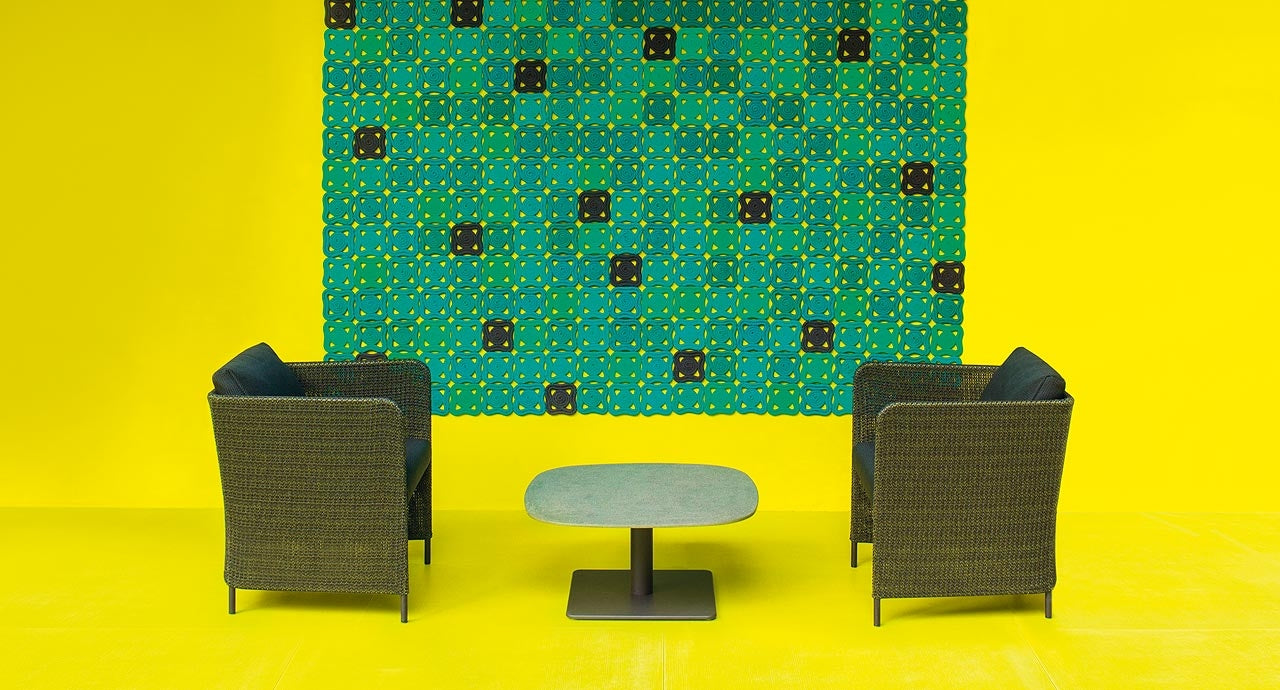 Paola Lenti Teatime Armchairs