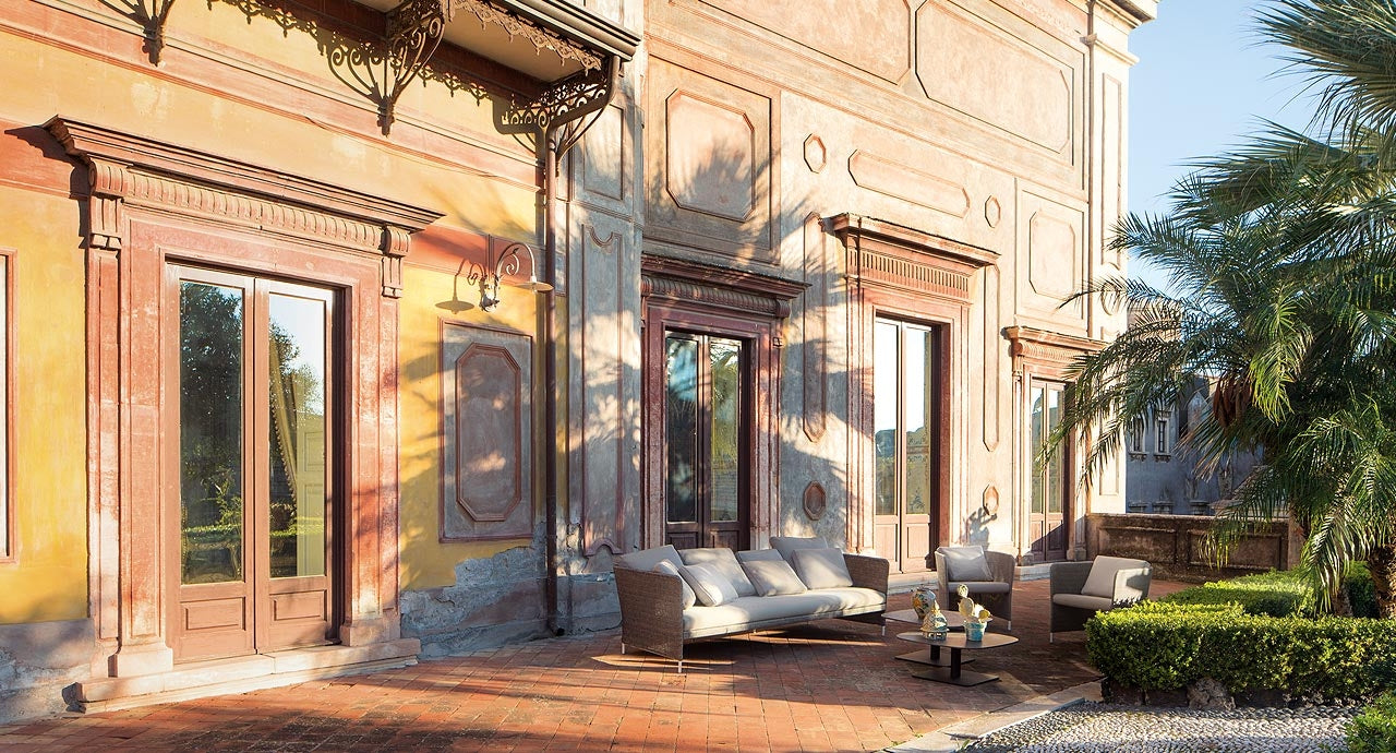 Paola Lenti Teatime Armchairs