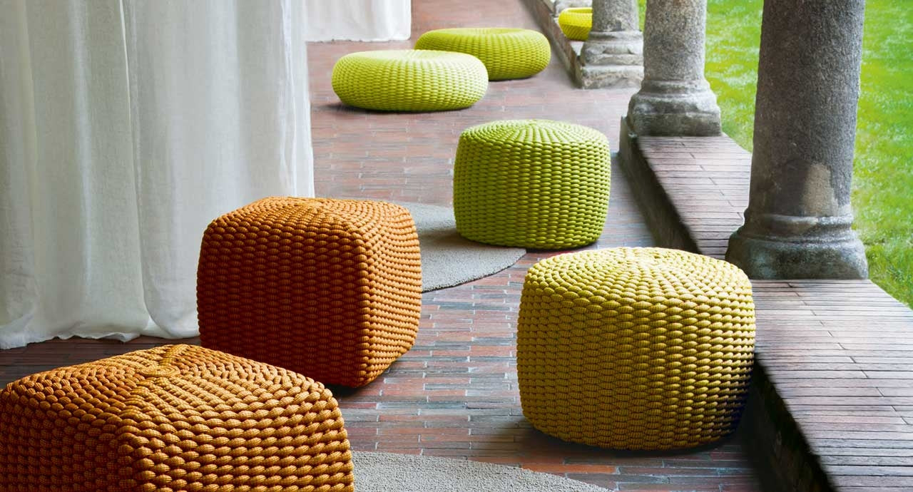 Paola Lenti Tide Poufs