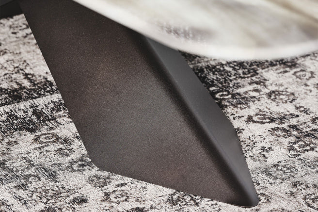 Cattelan Italia Tyron Crystalart Rectangular & Barrel-Shaped Dining Table
