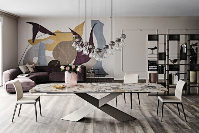 Cattelan Italia Tyron Keramik Rectangular Dining Table – 200×106×74h