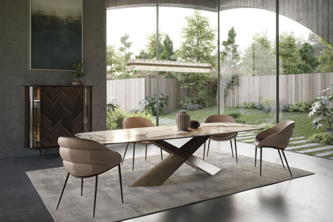 Cattelan Italia Tyron Keramik Rectangular Dining Table – 200×106×74h
