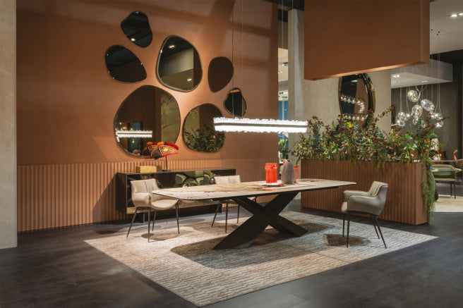 Cattelan Italia Tyron Keramik Rectangular Dining Table – 200×106×74h