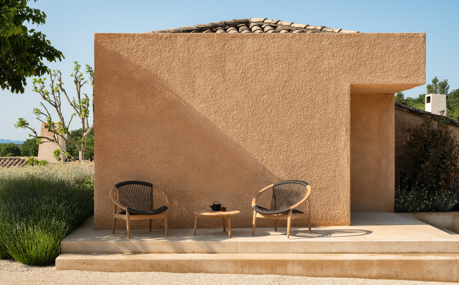 Vincent Sheppard Anton Coffee Table 70 cm Teak Top