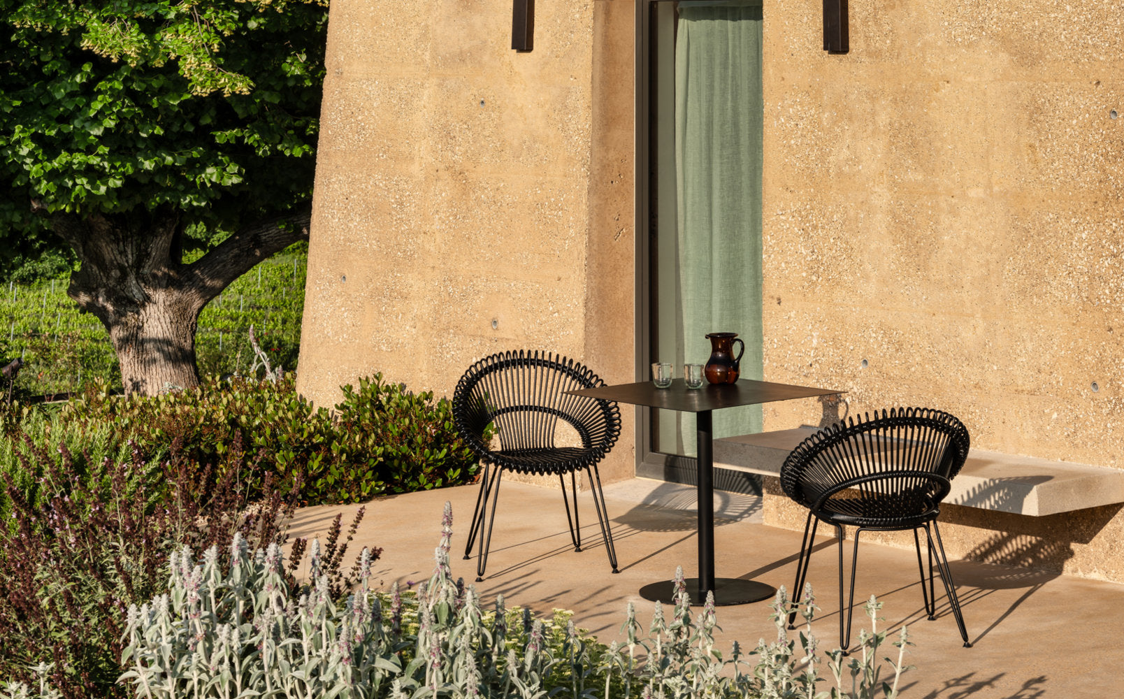 ROXY DINING CHAIR BLACK