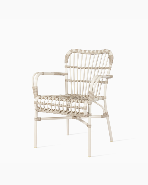LUCY DINING ARMCHAIR OFF WHITE