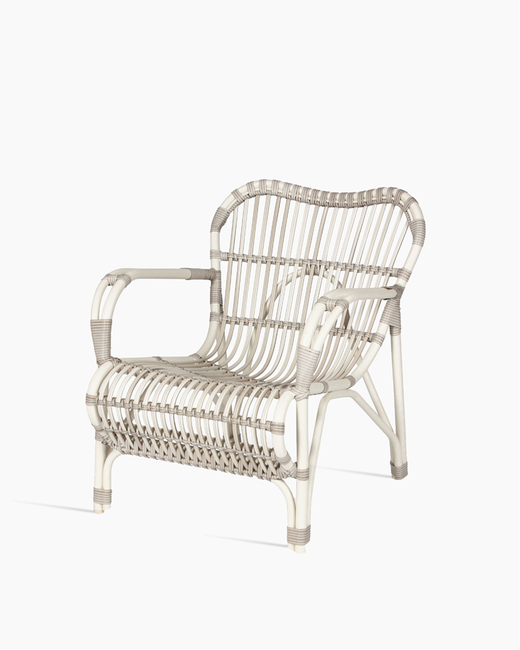 LUCY LAZY ARMCHAIR OFF WHITE