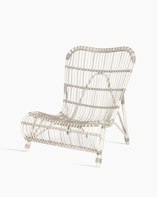 LUCY LOUNGE CHAIR OFF WHITE