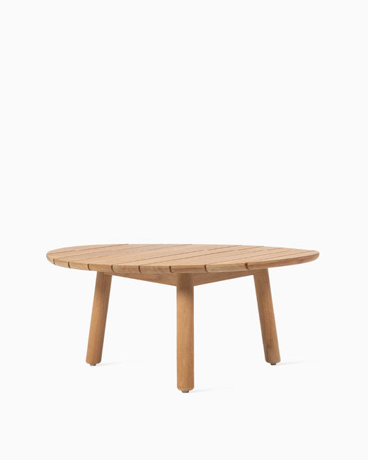 ANTON COFFEE TABLE DIA 70X34.5CM TEAK/TEAK TOP
