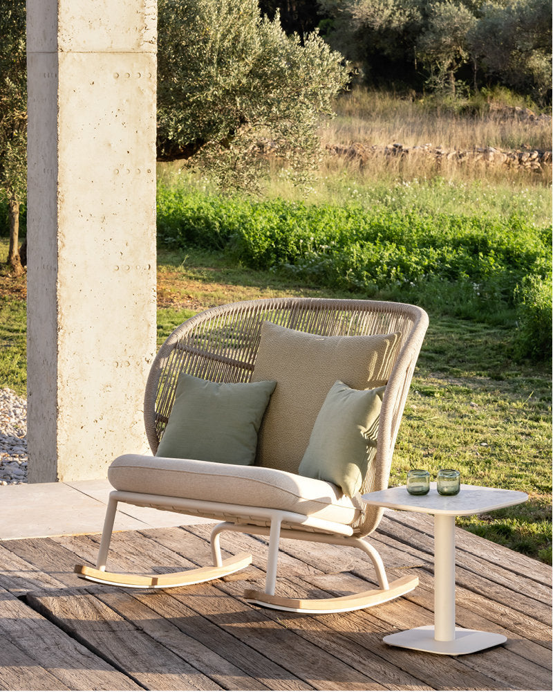 KODO ROCKING CHAIR DUNE WHITE